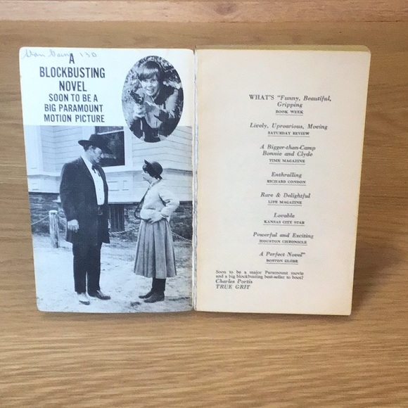 Vintage Paperback - FIRST PRINTING - True Grit - Picture 3 of 6